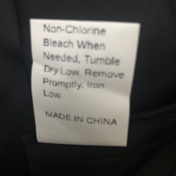 Draped Rhinestone Chain Crisscross Back Satin Top - Picture 7 of 7